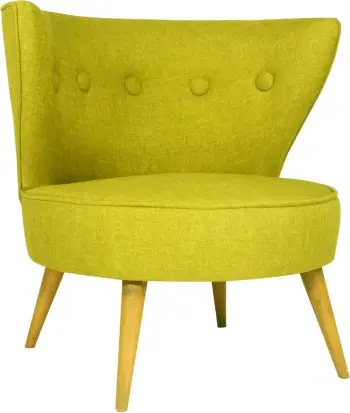Karrige Wing Atelier del Sofa, ngjyrë Peanut Green, Riverhead