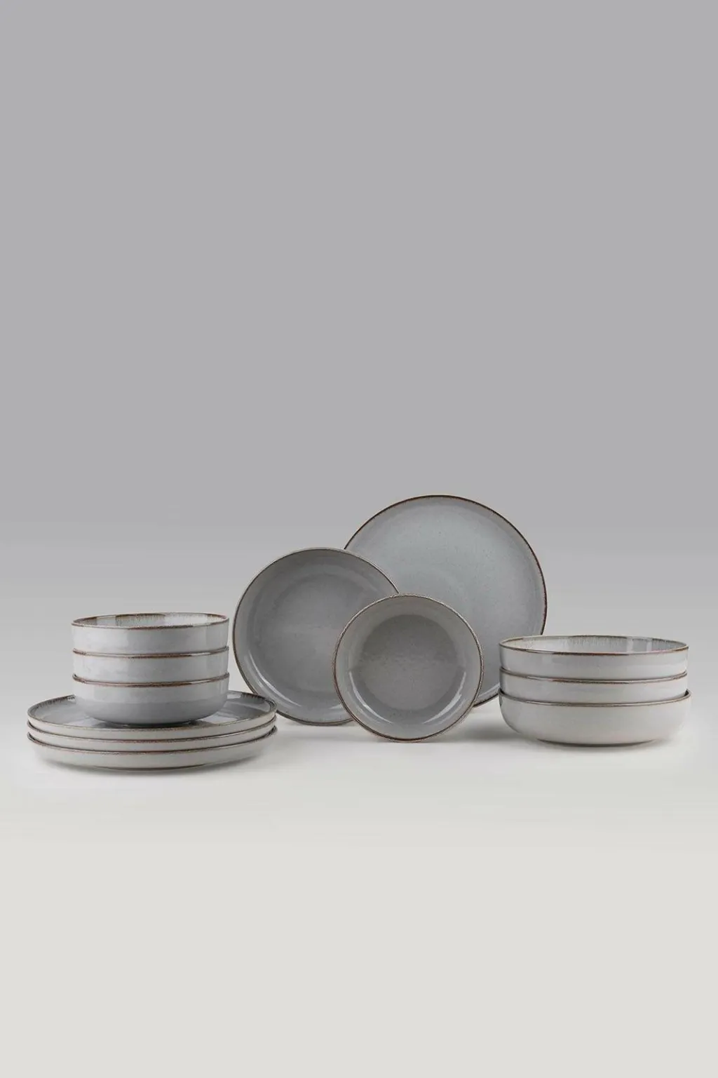 Set enësh për darkë (12 copë), Hermia, MOD12Y1730955 - 1