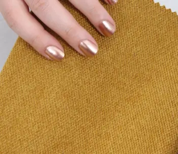 Puf Mustard Atelier del Sofa, këmbë bakri, 49