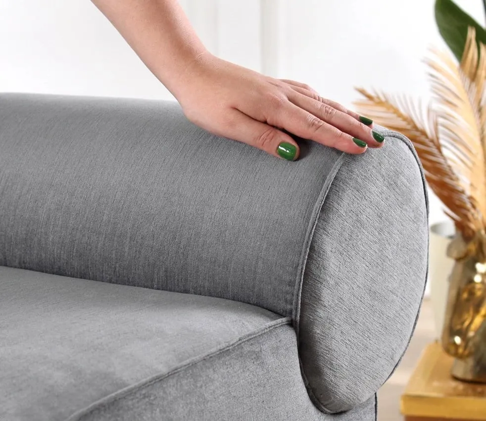 Puf Atelier del Sofa, Linburg, ngjyrë gri - 4