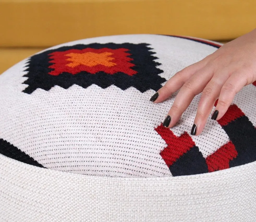 Puf bohemian, shumëngjyrësh, Atelier del Sofa, Farm - 4