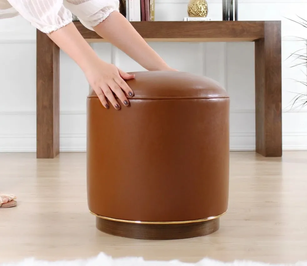 Puf Atelier del Sofa, Milotte, ngjyrë deve - 5