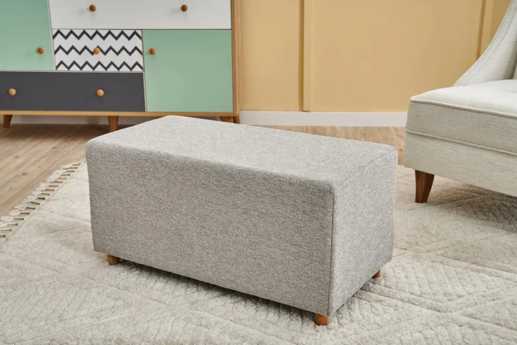 Puf Atelier del Sofa, Genma Gabbana 17, ngjyrë e bardhë - 2