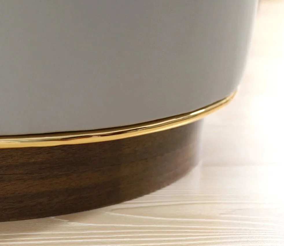 Puf Atelier del Sofa, Milotte, ngjyrë gri - 7