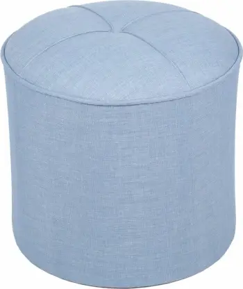 Puf Atelier del Sofa, Portland, ngjyrë indigo blue