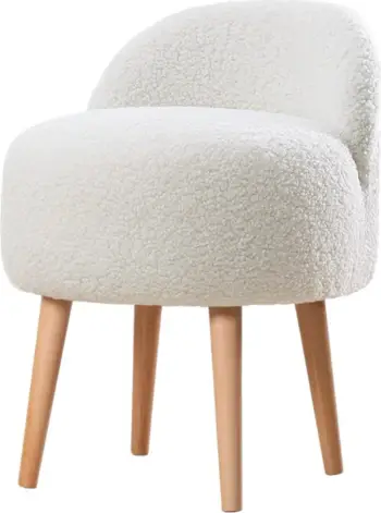Puf Atelier del Sofa, Rufmee, ngjyrë e bardhë
