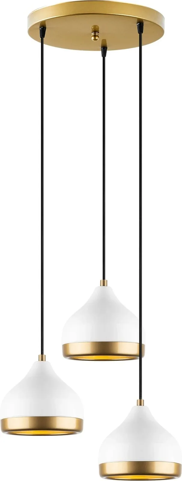Llambë tavani Opviq, Yildo - M-6875, metalike, e bardhë - 5