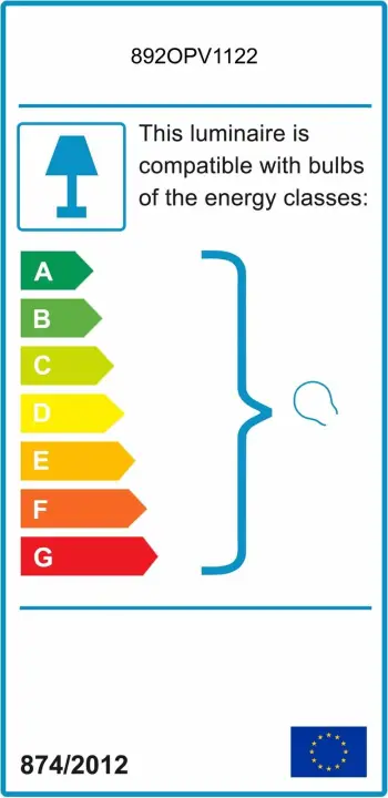 Llambë tavoline Opviq, Kesik - 4956, e zezë dhe ari