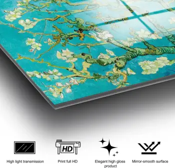 Pikturë dekorative prej xhami të temperuar Wallity, UV-037, 50x70cm