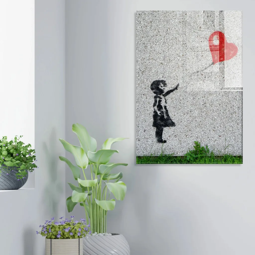Pikturë dekorative prej xhami të temperuar, Wallity, UV-019, 50x70cm - 2