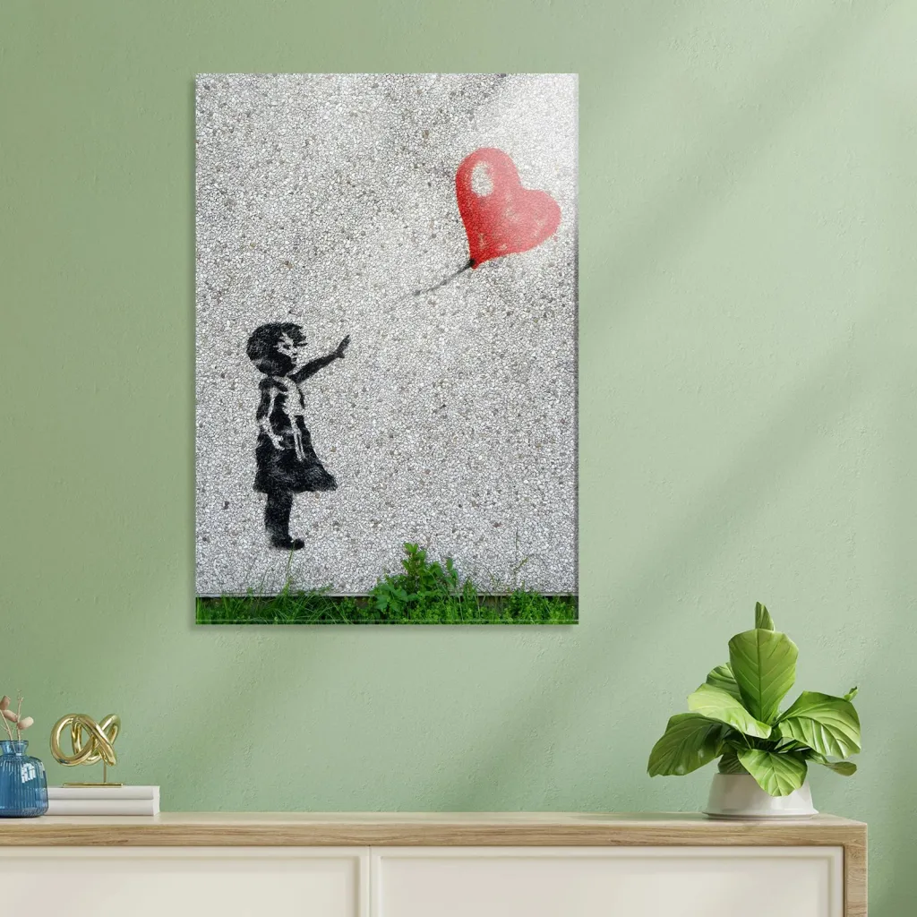 Pikturë dekorative prej xhami të temperuar, Wallity, UV-019, 50x70cm - 3