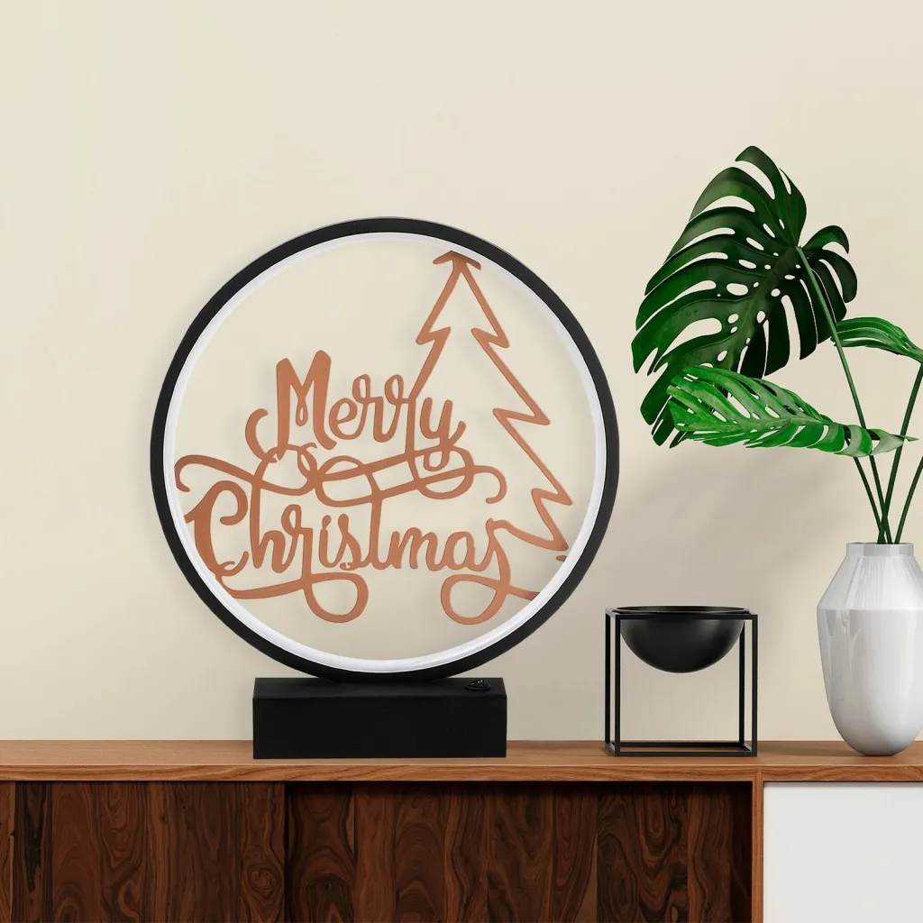 Llambë tavoline Opviq, XMAS2, e zezë dhe bakri - 3