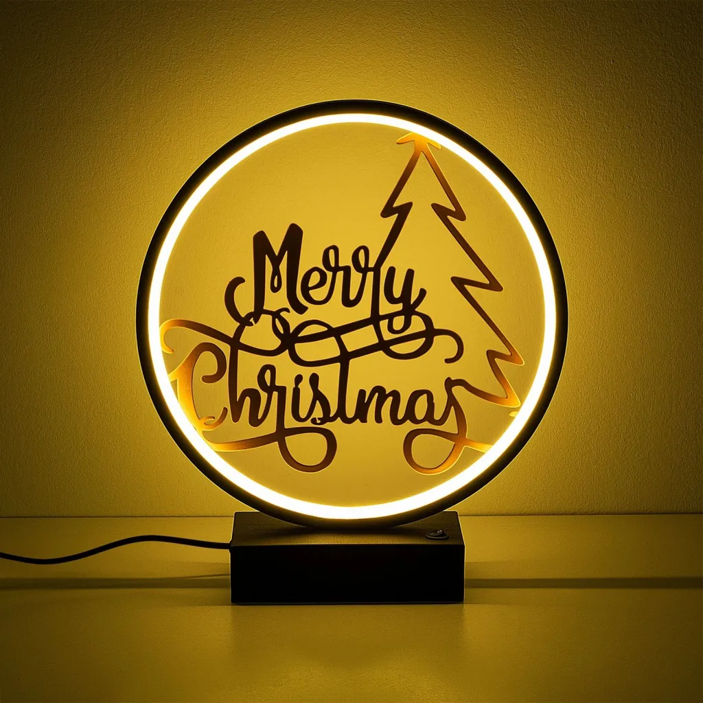 Llambë tavoline Opviq, XMAS2, e zezë dhe bakri - 7
