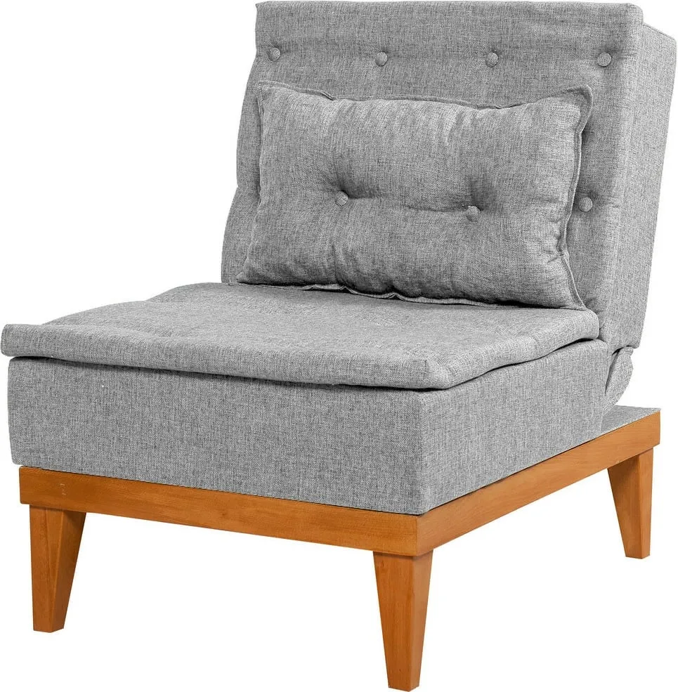 Karrige Wing Atelier del Sofa, gri, Fuoco Berjer - 3