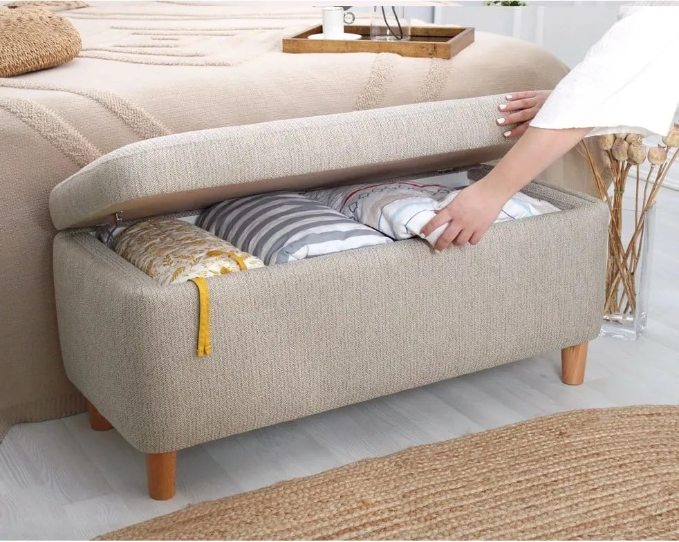 Puf Atelier del Sofa, Rocio, bezhë - 4