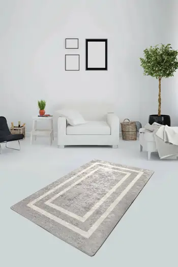 Qilim Conceptum Hypnose, 160x230cm, ngjyrë argjendi