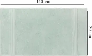 Peshqir banje Mijölnir, Chicago Bath, 70x140 cm, ngjyrë jeshile deti