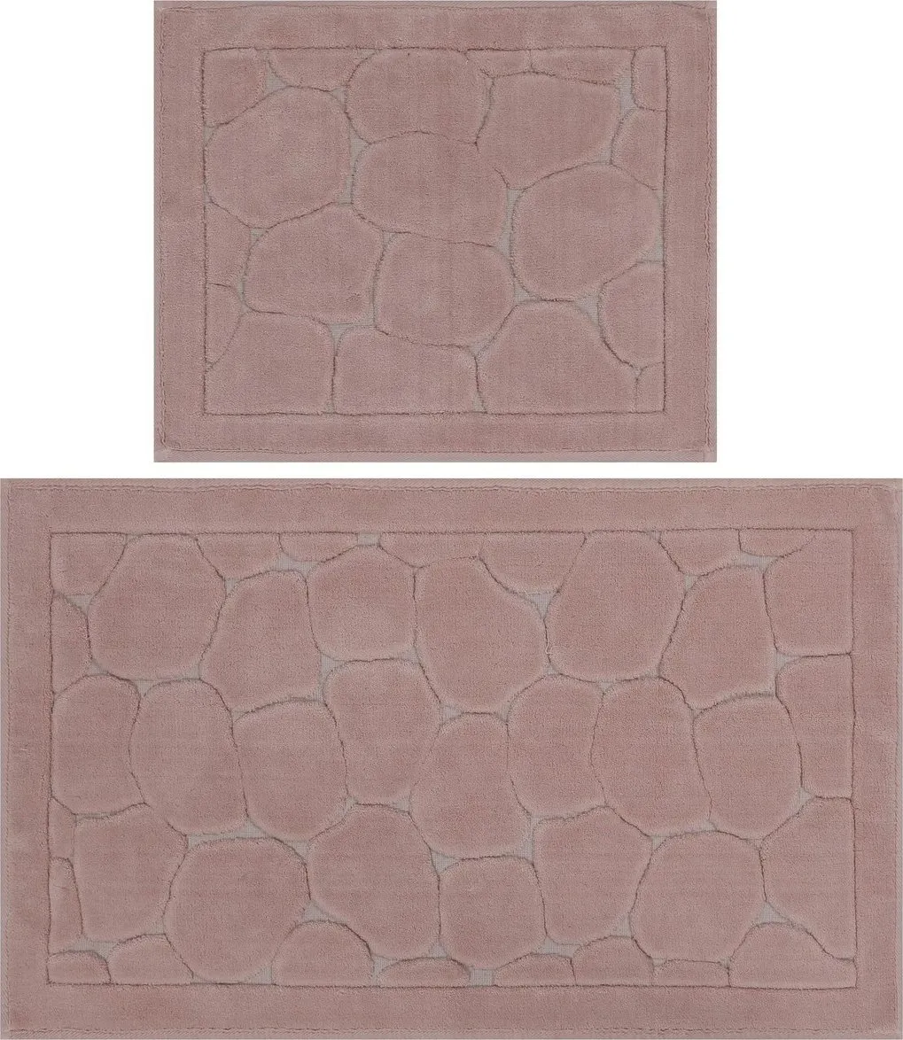 Set tapetash për banjo (2 copë), Mijölnir, Lino - pluhur rozë - 6