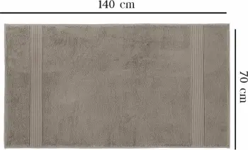 Peshqir banje Mijölnir, Chicago Bath, 70x140, ngjyrë gri e ngrohtë