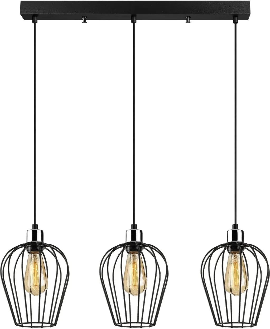 Llambë tavani Opviq, model Tel - 6701, ngjyrë e zezë - 6