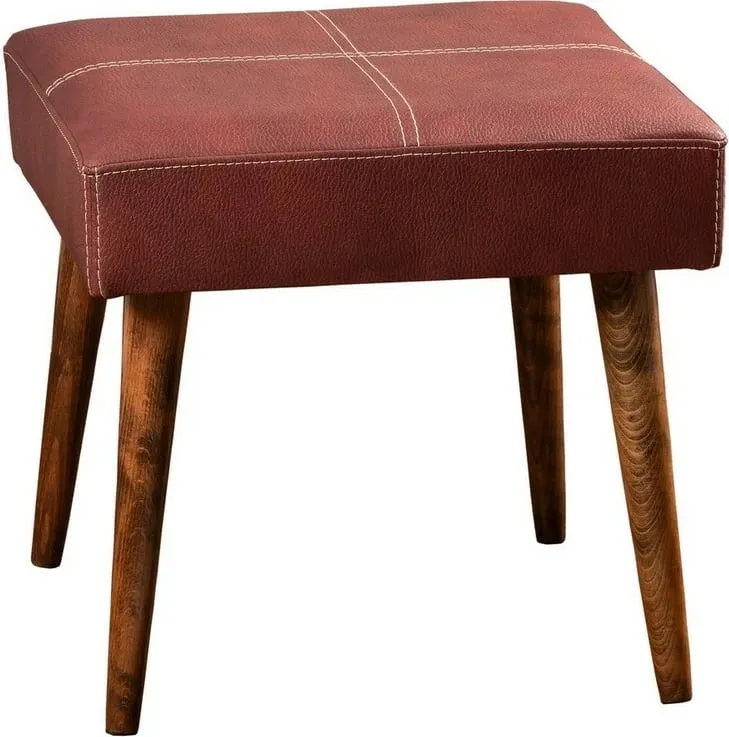 Puf Atelier del Sofa, ngjyrë e kuqe Claret, Urga - 3
