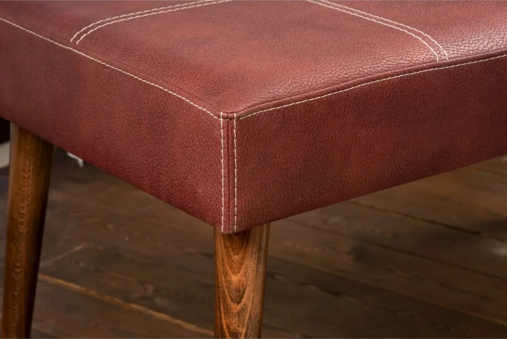 Puf Atelier del Sofa, ngjyrë e kuqe Claret, Urga - 4
