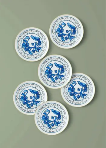 Set pjatash për ëmbëlsira (6 copë), Hermia, DNR0051