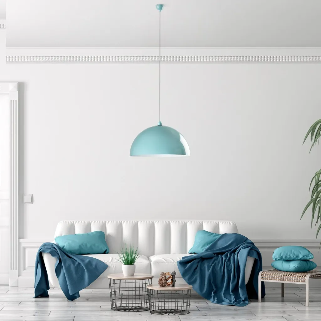 Llambë tavani Opviq, Kure 236, ngjyrë turquoise - 4