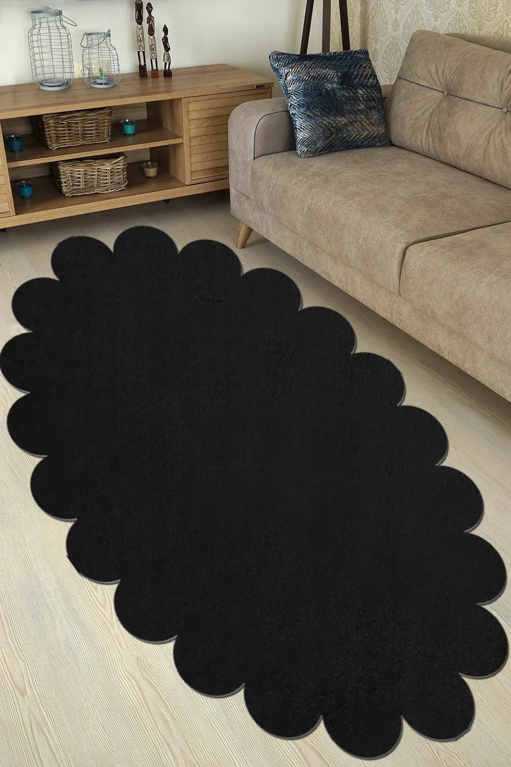 Qilim Conceptum Hypnose Ellipse Daisy, i zi, 150x230cm - 2