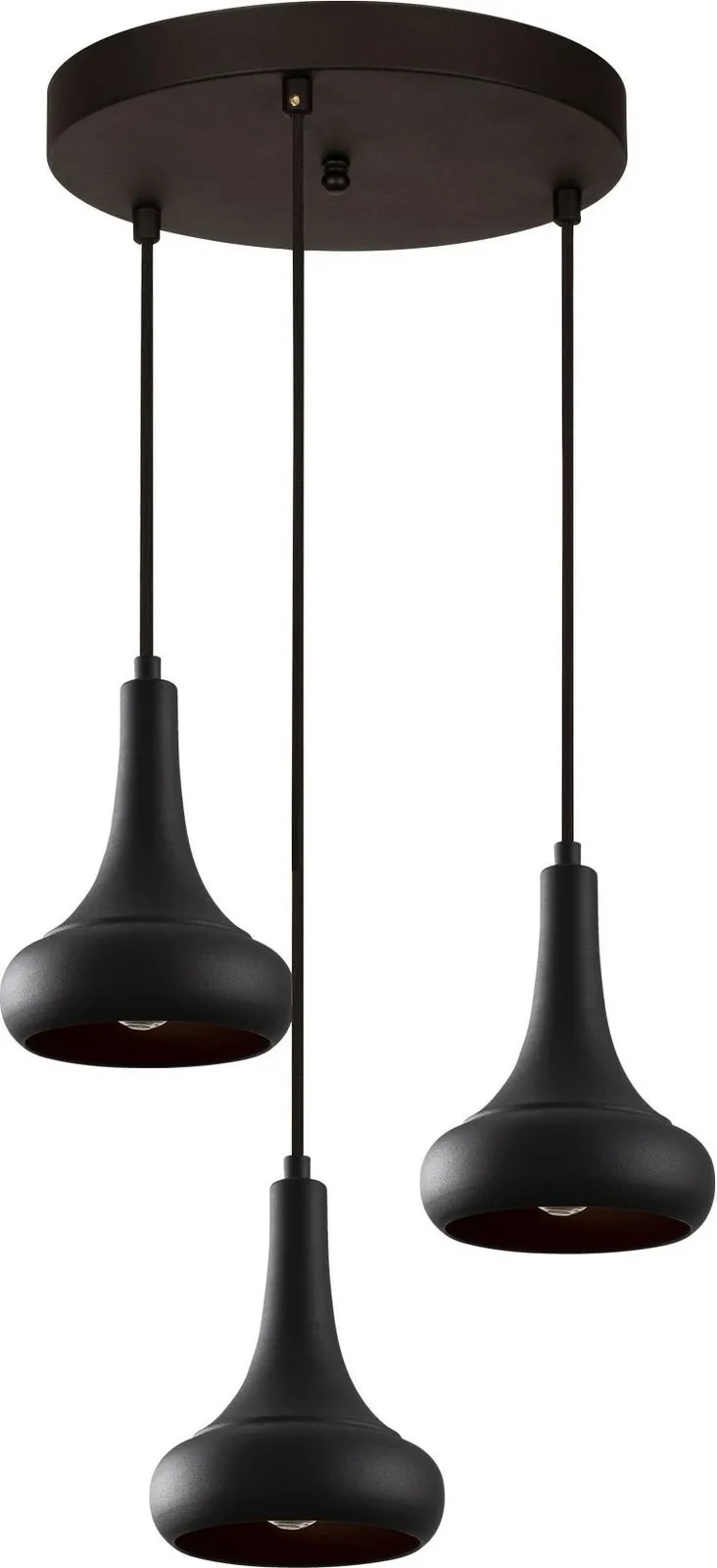 Llambë tavani Opviq, Berceste - N-1374, e zezë, moderne - 6