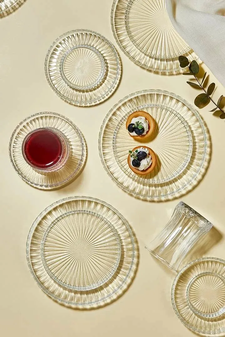 Set çaji prej xhami, 18 copë, Hermia, Riva - 1