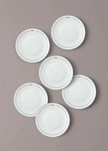 Set pjatash ëmbëlsirash (6 copë), Hermia, DNR0075