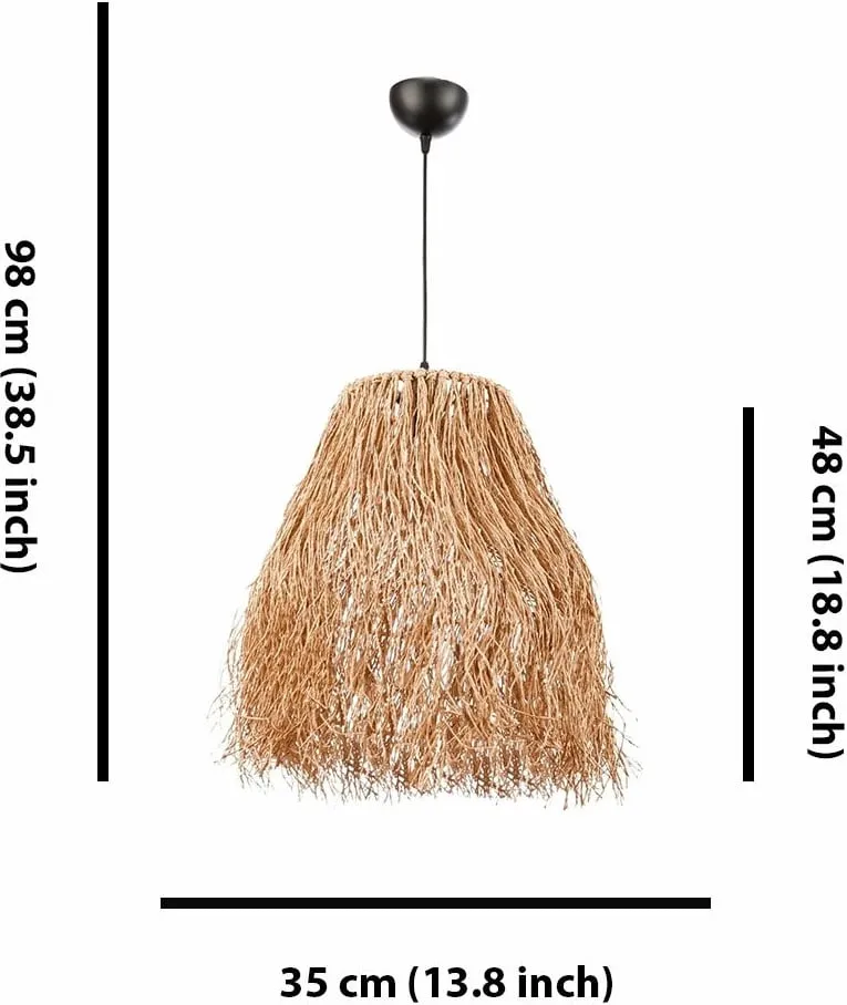 Llambë tavani Opviq, kapak rafie, Fringe - 4