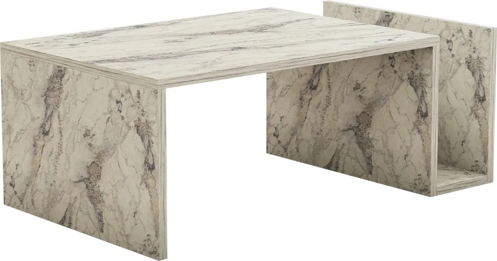 Tavolinë kafeje Hanah Home, Memo - Freesia Marble - 5