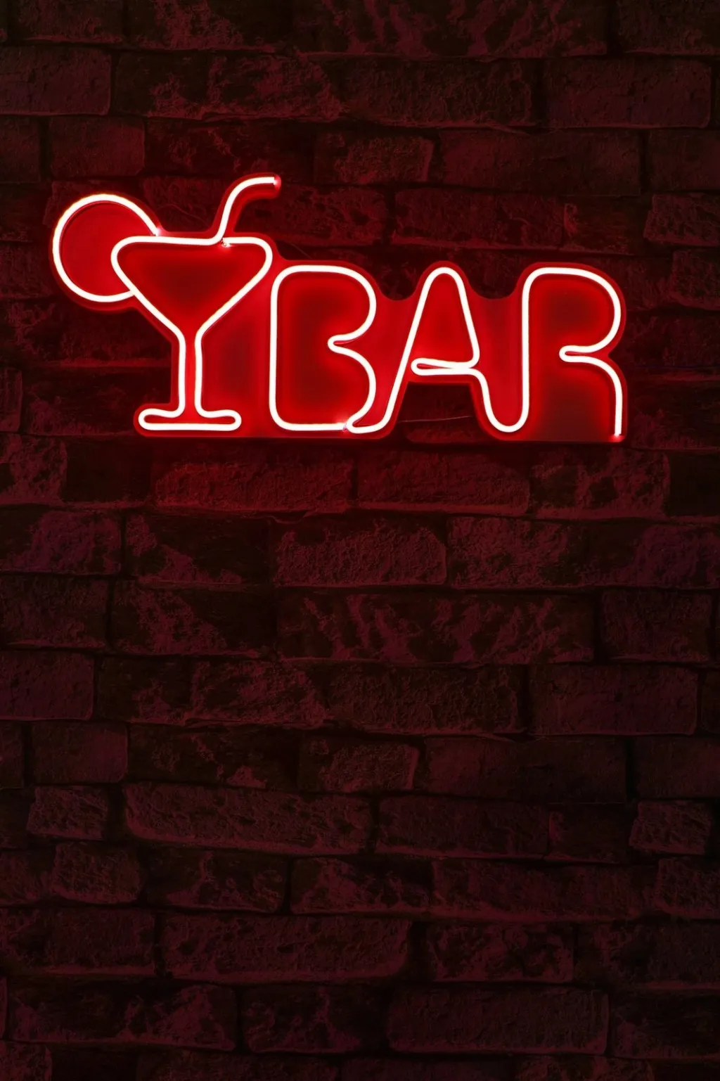 Dritë dekorative LED plastike, BAR, e kuqe - 4
