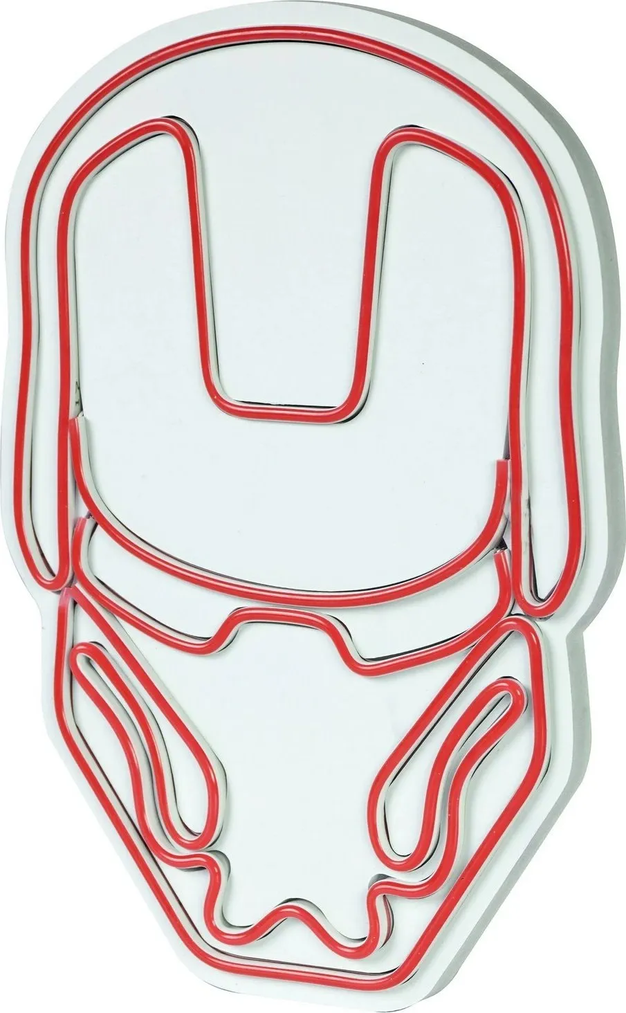 Dritë dekorative LED plastike, Iron Man, e kuqe - 7