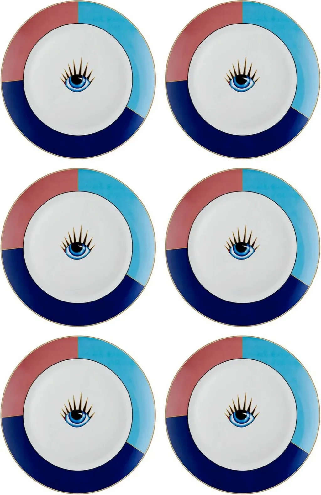 Set pjatash shërbimi (6 copë), Hermia, DNR0082 - 2