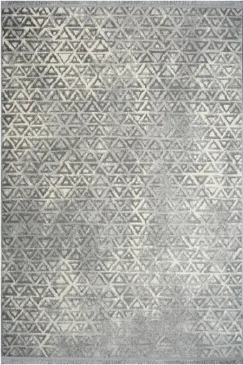 Qilim për korridor, ngjyrë gri dhe krem, Conceptum Hypnose Notta 1108, 120x350cm