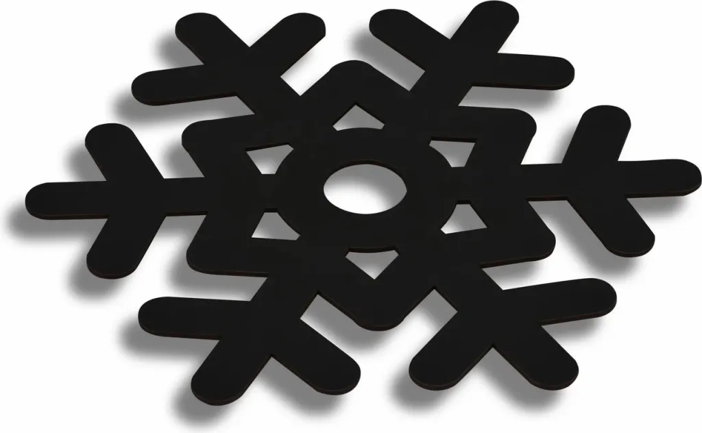 Dritë dekorative LED, formë bore, ngjyrë kaltër, Wallity Snowflake 2 - 7