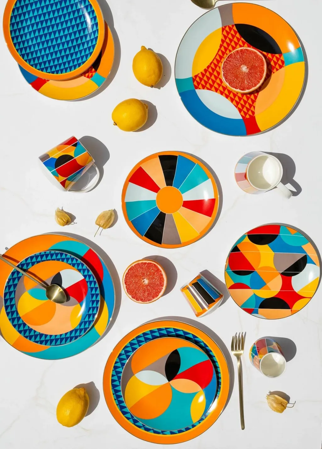 Set pjatash shërbimi (6 copë), Hermia, DNR0078 - 6