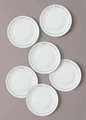 Set pjatash shërbimi (6 copë), Hermia, DNR0076