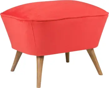 Puf i kuq Atelier del Sofa, Lake View
