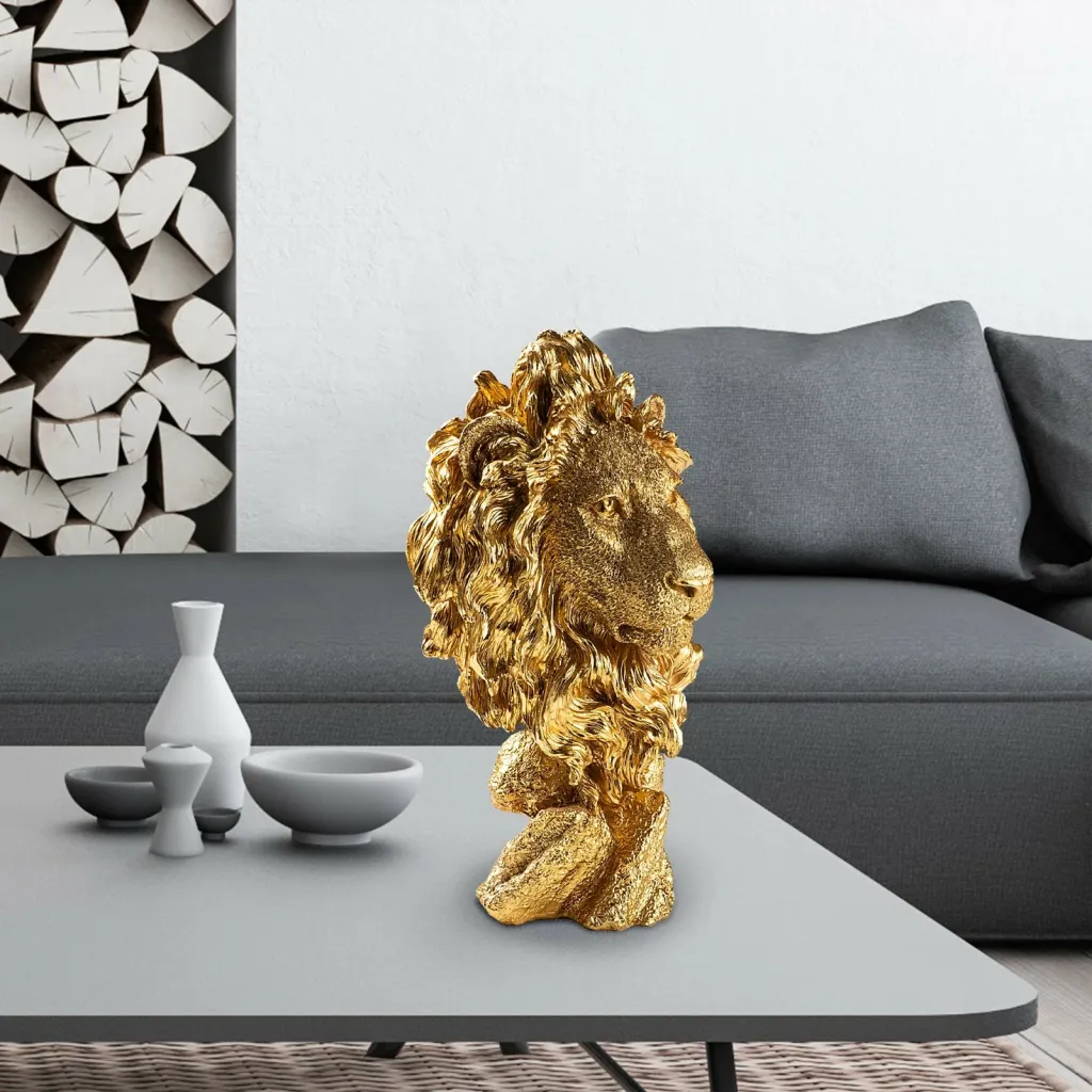 Objekt dekorativ luan, ngjyrë ari, Aberto Design - 3