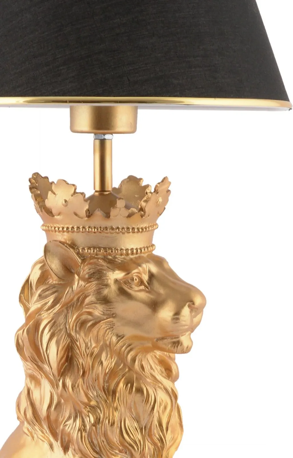 Llambë tavoline Opviq, Lion King, e zezë dhe e artë - 3