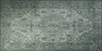 Qilim korridori (75x150), Conceptum Hypnose, Blues Chenille, ngjyrë e gjelbër AL 139