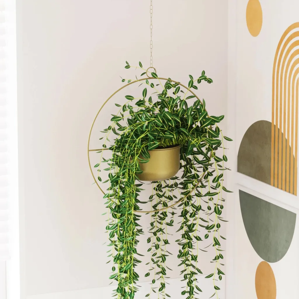 Vazo dekorative ngjyrë ari, Aberto Design, Payanda - 4