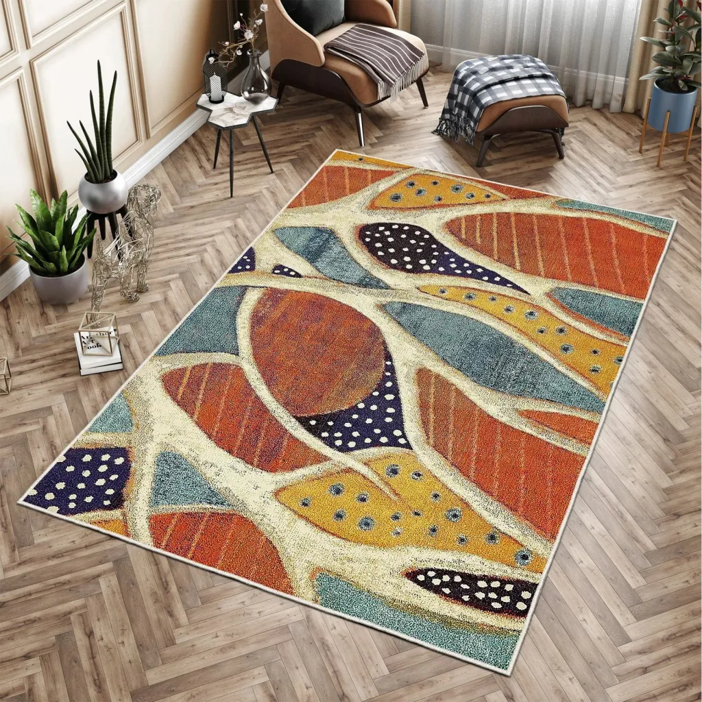 Qilim Conceptum Hypnose, shumëngjyrësh, 80x200cm, Woopamuk221 - 3