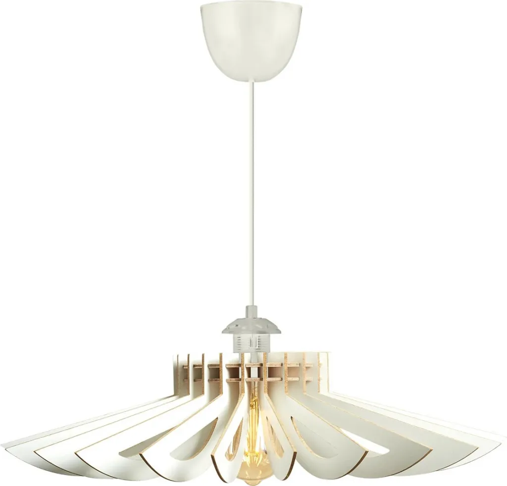 Llambë tavani Opviq, dizajn Daisy, 2 copë, e bardhë, 52cm - 4