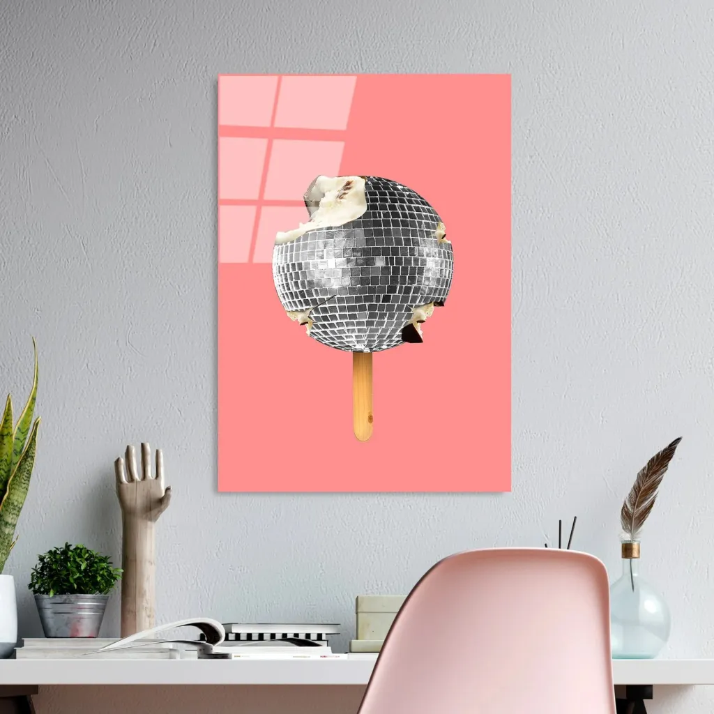Pikturë dekorative prej xhami të temperuar, Wallity UV-873, 45x65cm - 2