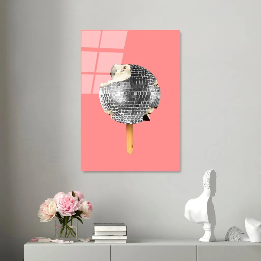 Pikturë dekorative prej xhami të temperuar, Wallity UV-873, 45x65cm - 4